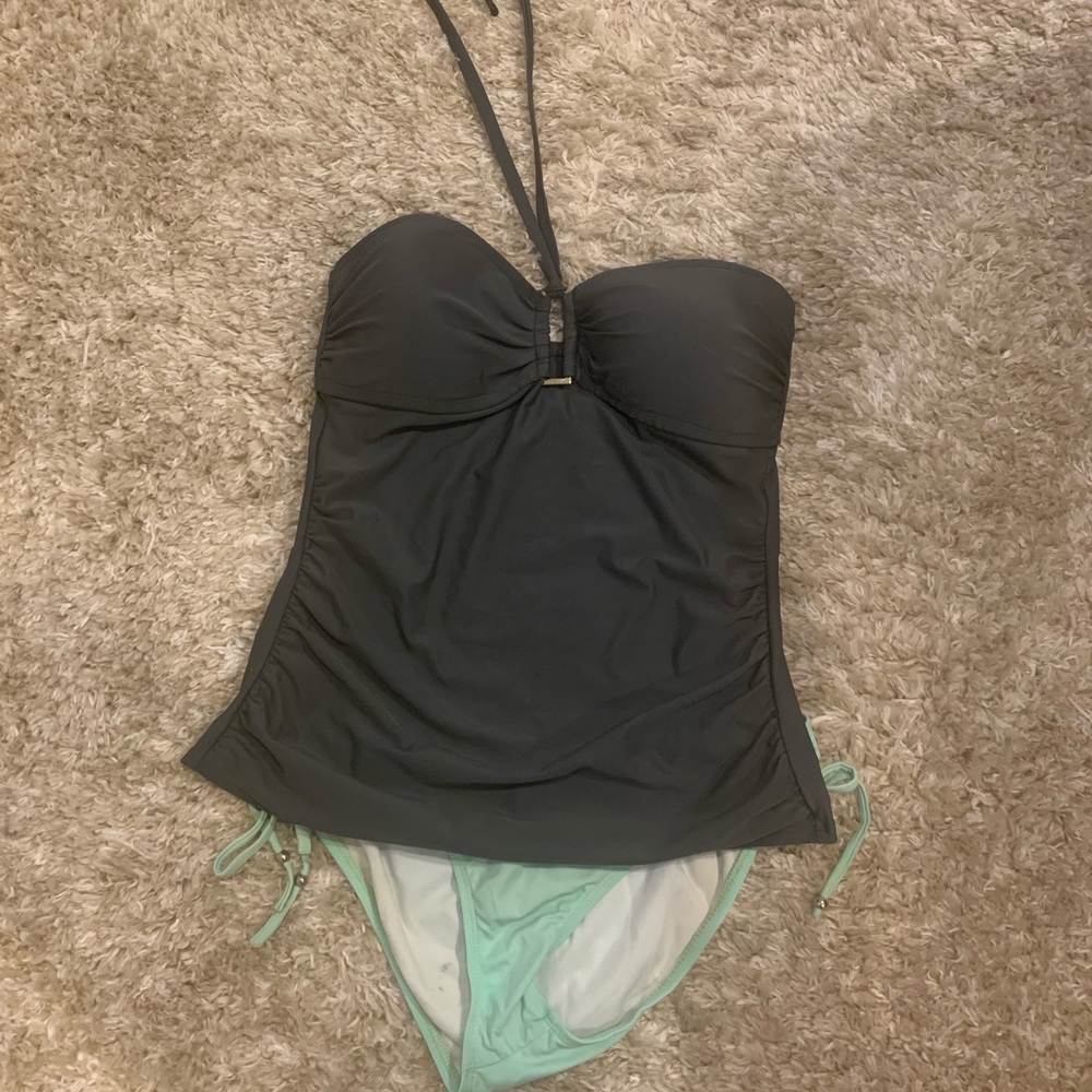 Gray tankini